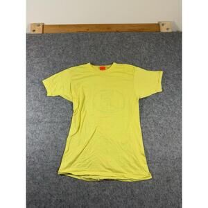 Vintage Milwaukee Bike Screen Stars Soft Thin yellow T Shirt Mens Large